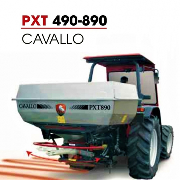 OMB CAVALLO PXT890INOX 搖擺式施肥機