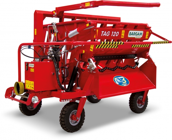 BARGAM TAG 120 圓形草包切碎機